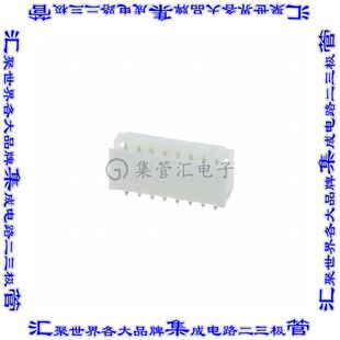 292251 针座连接器8POS接头2mm公形插针通孔直针锡