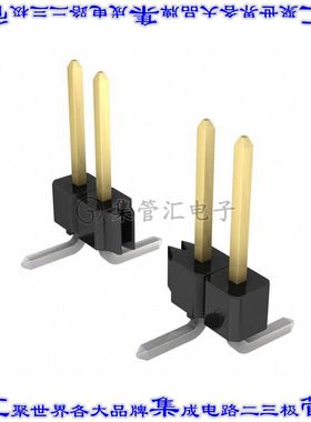 GBC06SFBN-M30 针座连接器6POS分离式2.54mm公形插针表贴SMD镀金