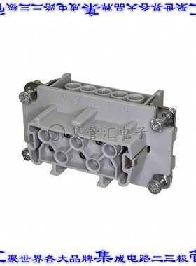 C14610B0101021 连接器10+接地插件母头螺钉