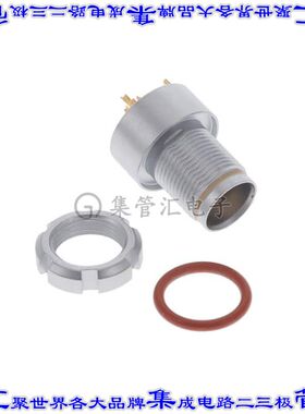 GKCWAC-P07LBC0-000L 圆形连接器7POS插座母插口焊杯镀金面板安装