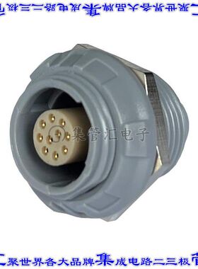 MMI-P1SRG10SGG 圆形连接器10POS插座母插口焊杯镀金面板安装