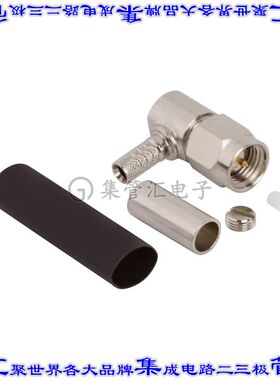 901-10737 同轴连接器SMA插头公引脚焊接50欧姆自由悬挂直角