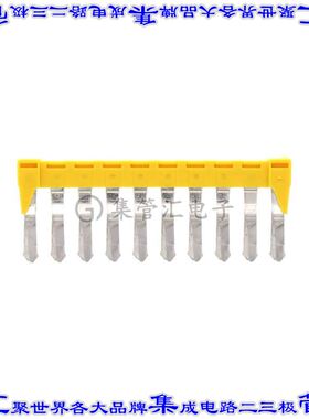 17219.8 端子块跳线10POS端接块6mm扁平引脚成角度