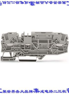 2006-1661 端子块连接器2POS隔离7.5mm灰色8-20AWG