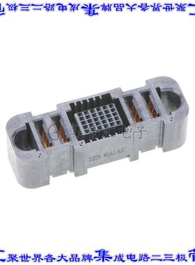 465629327 0465629327背板连接器32POS插座母插口通孔黑色