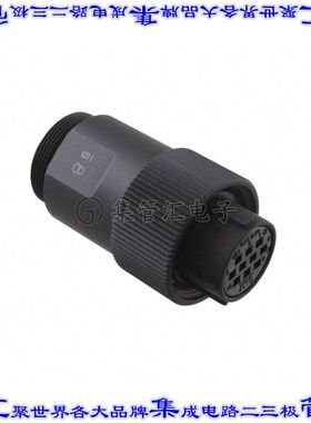 JR16WP-10SC(31) 圆形连接器10POS插头外壳用于母插口黑色自由悬