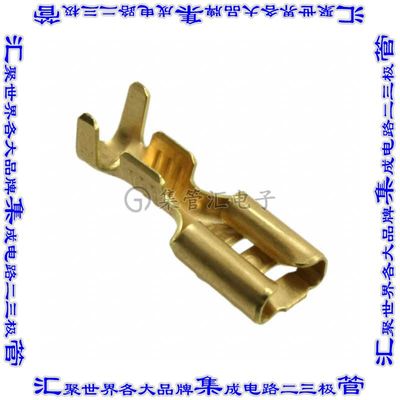 42566-1 快速连接器端子母头4.75mm压接16-20AWG