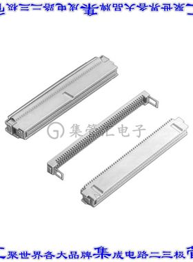 82040-6000RB 矩形连接器40POS插座2排1.27mm母插口灰色IDC镀金自