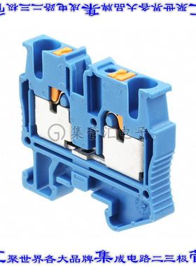 3248126 端子块连接器2POS馈通式5.2mm蓝色12-26AWG