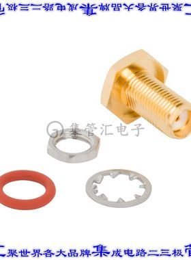 901-10744 同轴连接器SMA插孔母形插口焊接50欧姆面板安装