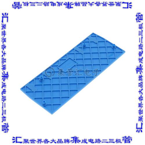 27111.5 连接器接插件END PLATEBLUE