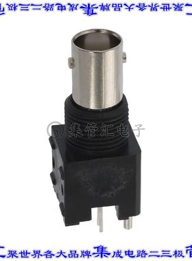 5227222-2 同轴连接器BNC插孔母形插口焊接50欧姆面板安装通孔