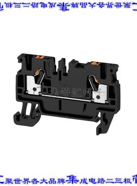 1521980000 端子块连接器2POS馈通式5.1mm黑色12-28AWG