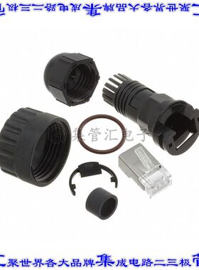 EB-CC-CAT5-M4 接插件连接器FI IP67 RJ45 CON, 1=4PCS