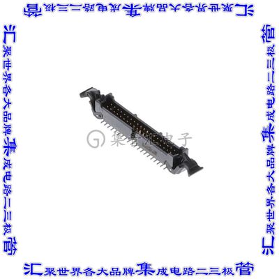 45250-220230 针座连接器50POS接头2排1.27mm公形插针表贴SMD镀金