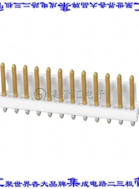4-641208-2 针座连接器12POS接头3.96mm公形插针通孔直针镀金