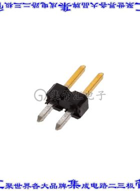 2355182-2 针座连接器2POS分离式2mm公形插针通孔直针镀金