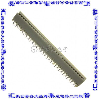 5145165-8 卡边缘连接器184POS母头2排1.27mm天然色镀金