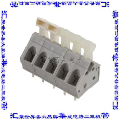 OSTHT050080 线对板连接器5POS接线端子5mm通孔成角度