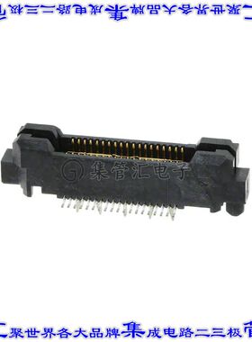 5767056-1 板对板连接器38POS插头外罩触点2排0.64mm表贴SMD钯镍
