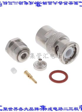 R141004000W 同轴连接器BNC插头公引脚焊接50欧姆自由悬挂