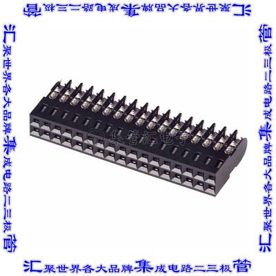 1-102398-5 矩形连接器34POS插座2排2.54mm母插口黑色IDC镀金自由