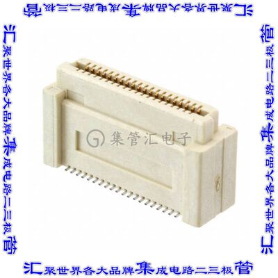 5-5179010-1 板对板连接器40POS插座外罩触点2排0.8mm表贴SMD镀金