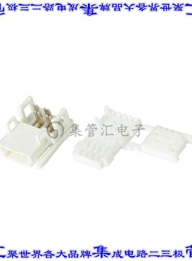 38104-H022-K00FL 矩形连接器4POS插座2排母插口黑色IDC自由悬挂