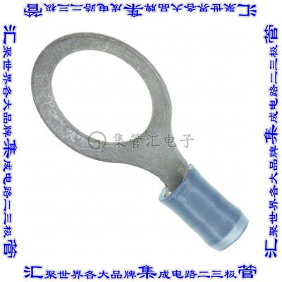 328976 环形连接器端子圆形1/2接线柱14-16AWG压接