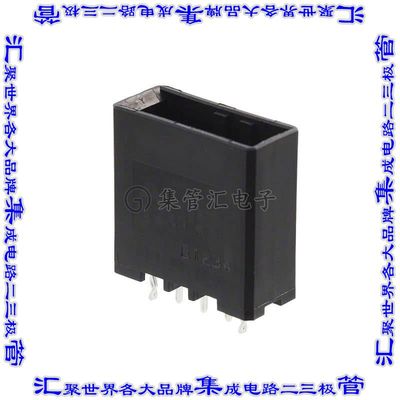 2-178313-3 针座连接器3POS接头3.81mm公形插针通孔直针镀金