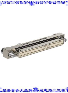 A28500-065 连接器65POS插头公引脚2排D-TYPE型通孔