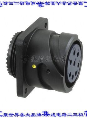 CIRH03T207SCNF80M32V0 圆形连接器8POS插座外壳用于母插口黑色面