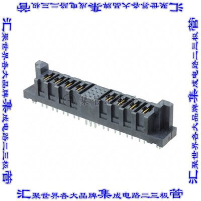 PESC-04-12-04-01-L-VT-LC 针座连接器20(12+8电源)插座4排母形插