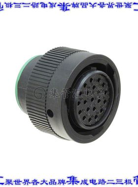 HDP26-18-21SN 圆形连接器21POS插头外壳用于母插口黑色自由悬挂