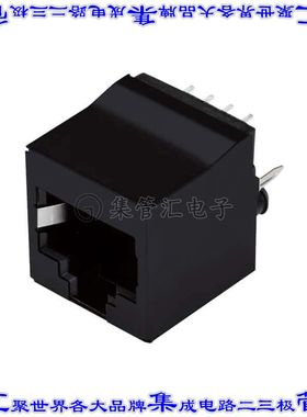 CRJ040-5-TH 接插件连接器RJ JACK, 1 PORT, 8P8C, 50U, UNSH