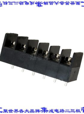 OSTYK21106030 端子块连接器6电路隔板接线座6.35mm螺钉带紧固板