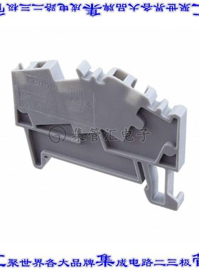 AS2.5 端子块连接器2POS馈通式5.0mm灰色12-22AWG