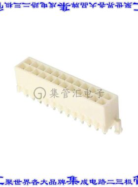 1-794079-0 针座连接器24POS接头2排4.14mm公形插针通孔直针锡