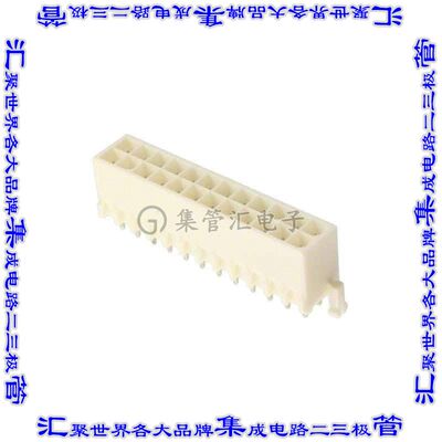 1-794079-0 针座连接器24POS接头2排4.14mm公形插针通孔直针锡