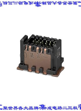 1043787 针座连接器32POS接头2排0.8mm公形插针表贴SMD镀金