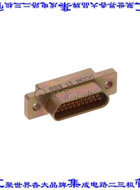 DCCM21SSB 连接器21POS插座母插口2排D-TYPE型面板安装