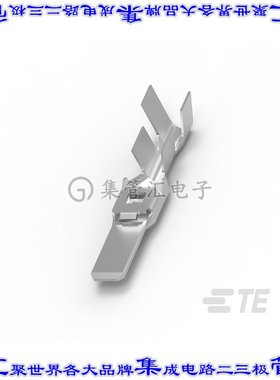 1544218-1 快速连接器端子公头6.35mm压接10-13AWG