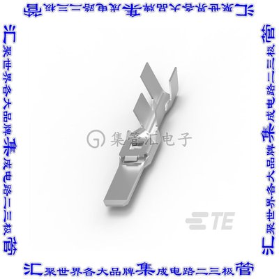 1544218-1 快速连接器端子公头6.35mm压接10-13AWG