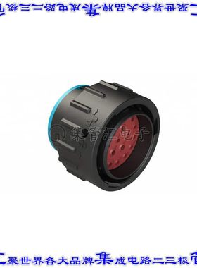 AHDP06-24-21PR-SRA 圆形连接器21POS插头外壳用于公插针黑色自由