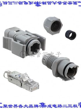 1656990 接插件连接器CONN MOD PLUG 8P8C SHIELDED