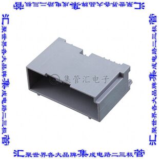 307004240 0307004240针座连接器24POS接头3排公形插针通孔直针锡