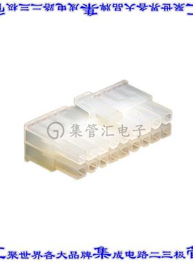 39012185 0039012185矩形连接器外壳18POS插座2排4.2mm母形插口天