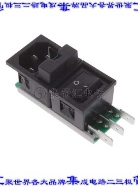 6424.0153.10 电源接入连接器3POS插座公插片模块IEC320-C14面板