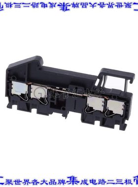 XW5T-P2.5-2.2-1 端子块连接器4POS馈通式5.2mm灰色12-26AWG