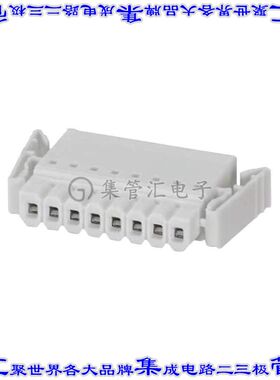 1709465 端子块连接器8POS插头母插口2.5mm白色自由悬挂